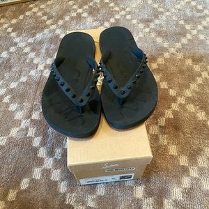 Christian louboutin flip flops